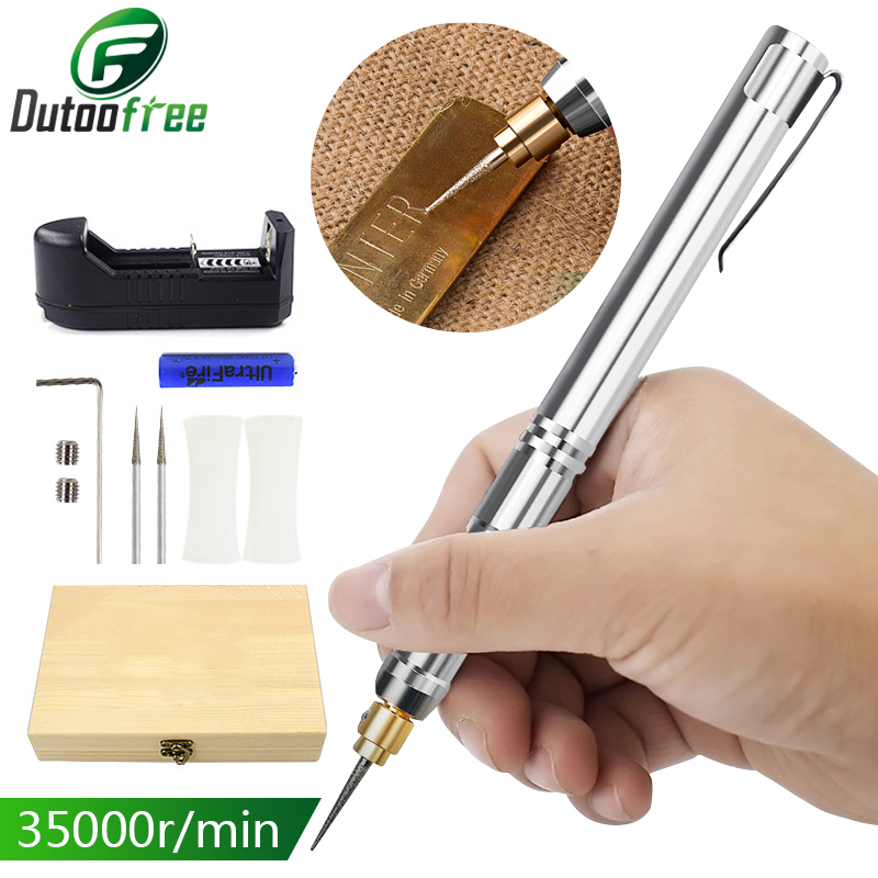 Cordless Rotary Tool Kit Accessories - Kit Alat Putar Tanpa Kabel Mini