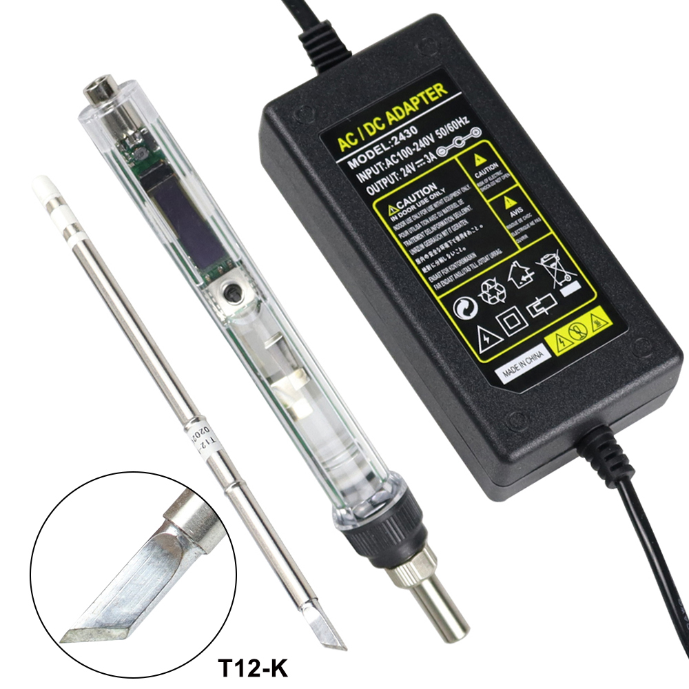 Digital Soldering Station T12 - T12 Kit Besi Solder Listrik DC