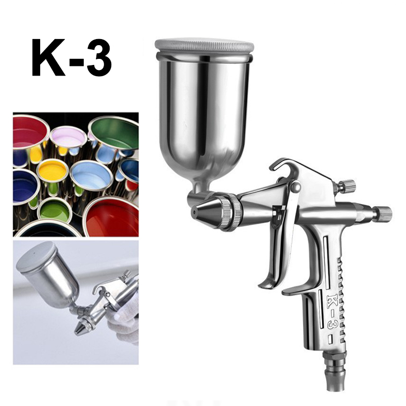 Airbrush Kit With Mini Compressor - K-3 pistol semprot udara cat Mini,
