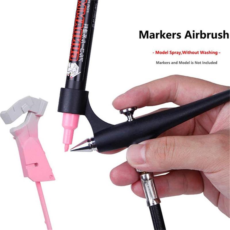 Airbrush Kit With Mini Compressor - Airbrush Kecil untuk Pena Spidol Ringan