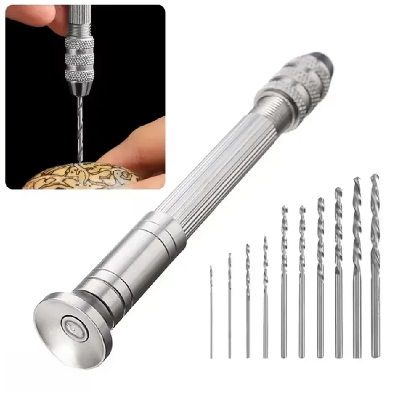 Hand Tools - 0.8-3.0mm Mini Hand Drill Alat Pertukangan