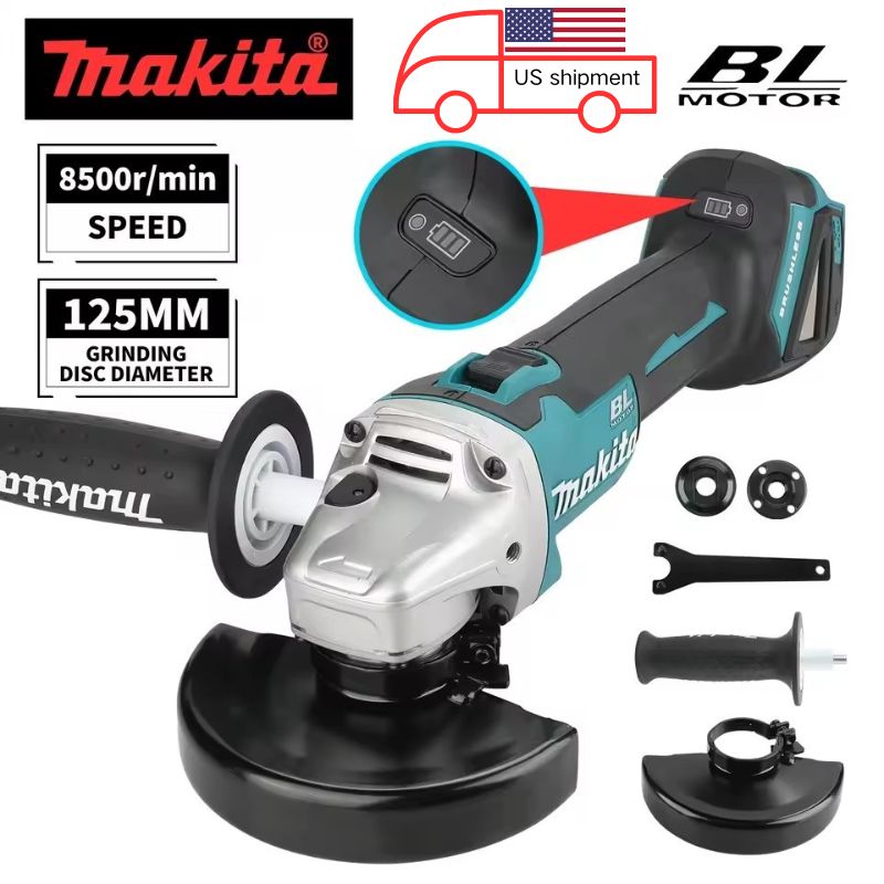 Brushless Angle Grinder Battery Powered - Makita DGA404 18V Penggiling Sudut Elektrik