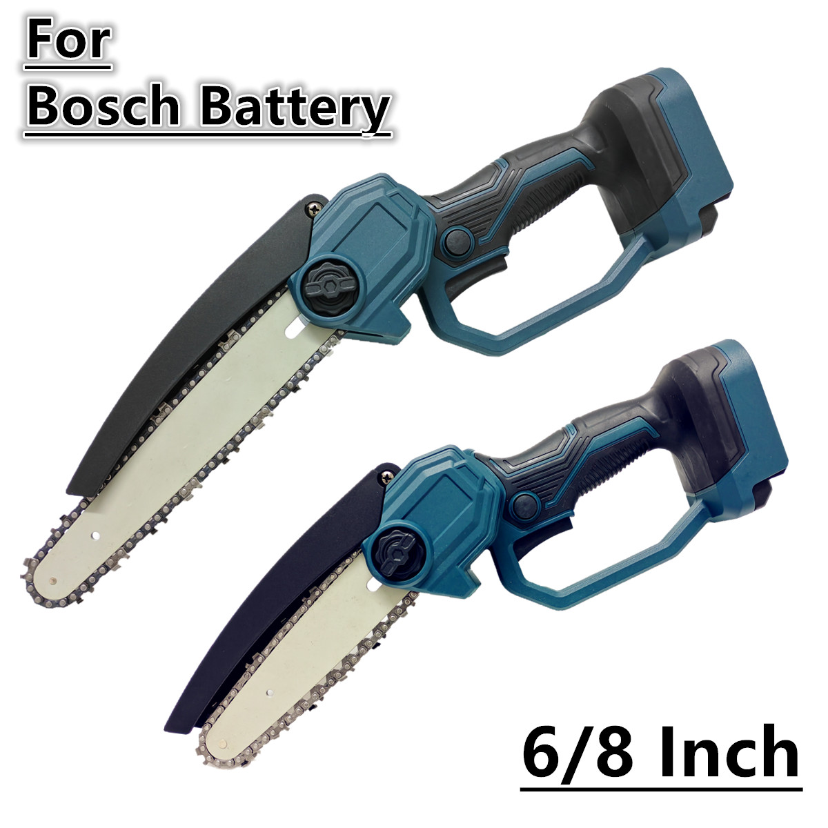 Mini Electric Chainsaw 6 Inch - Gergaji Mesin Tanpa Sikat 8 Inci