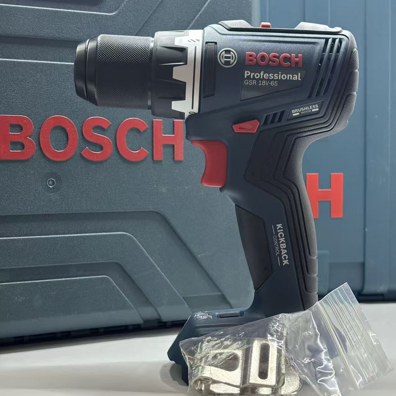 Brushless Cordless Electric Drill 18V - Bosch GSR 18V-65 Bor Tanpa Kabel