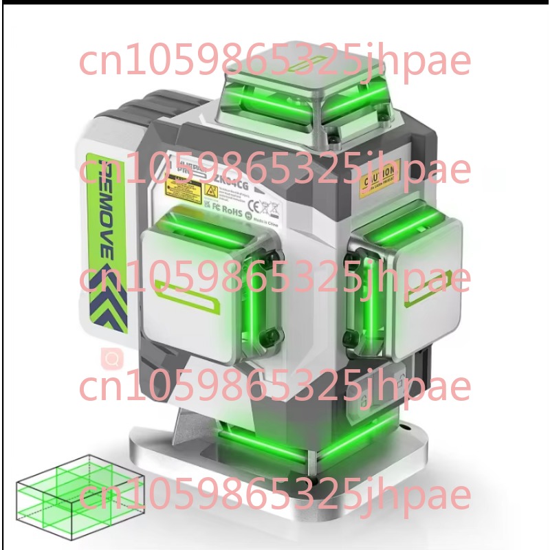 Laser Level 16 Lines 4D Green - Huepar 2024 Desain Baru 4D 16