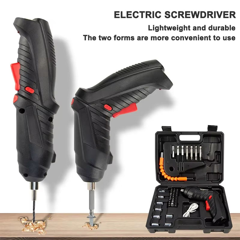 Set Obeng Listrik 3.6V Alat Li - Electric Screwdriver Rechargeable Usb ulasan dan harga