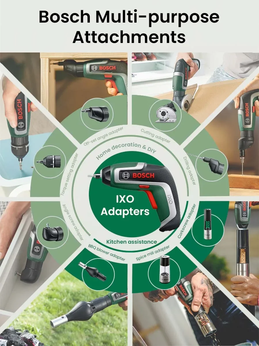 Obeng Listrik Tanpa Kabel Bosc - Electric Screwdriver Rechargeable Usb ulasan dan harga