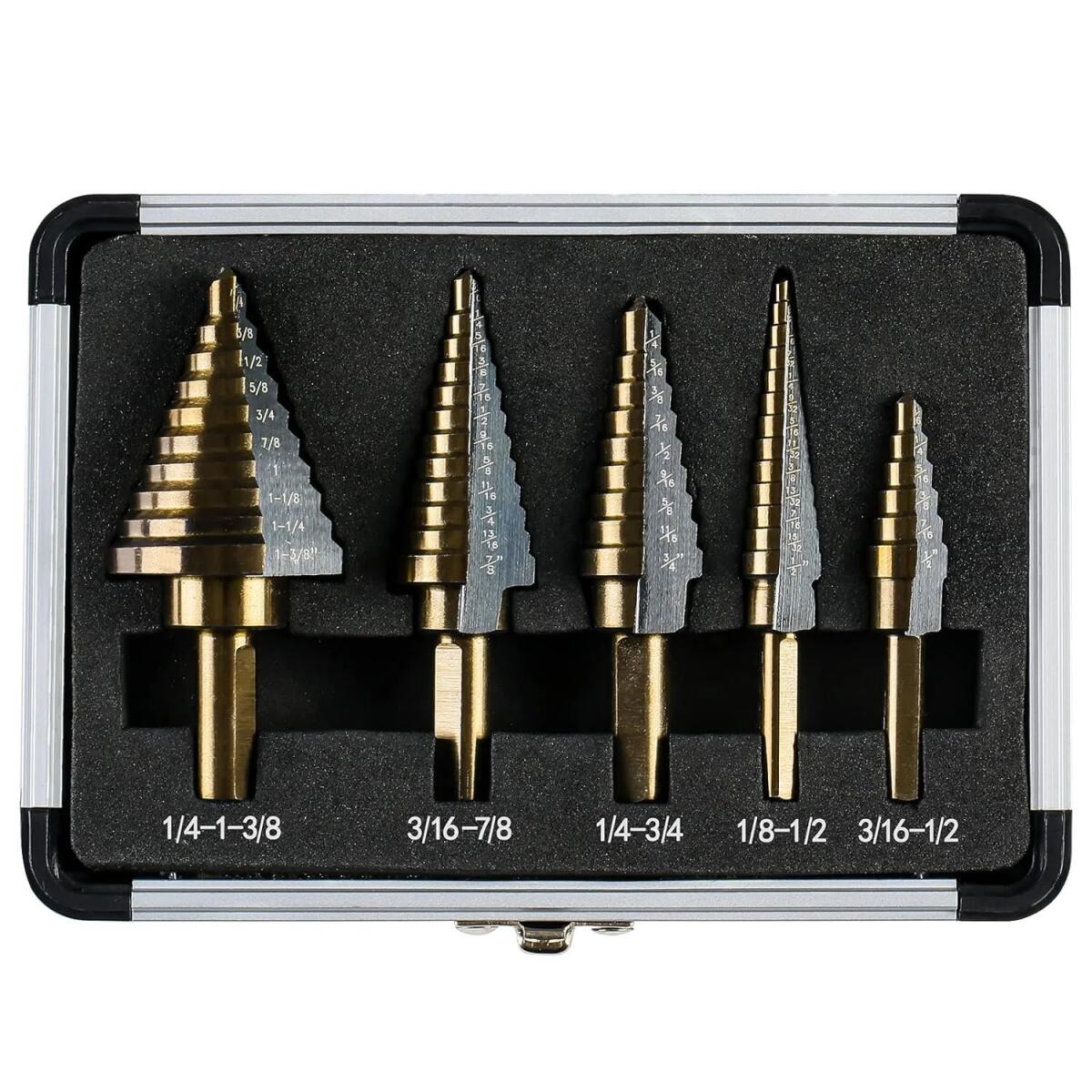 5 Buah Set Mata Bor Cobalt HSS - Hardware ulasan dan harga