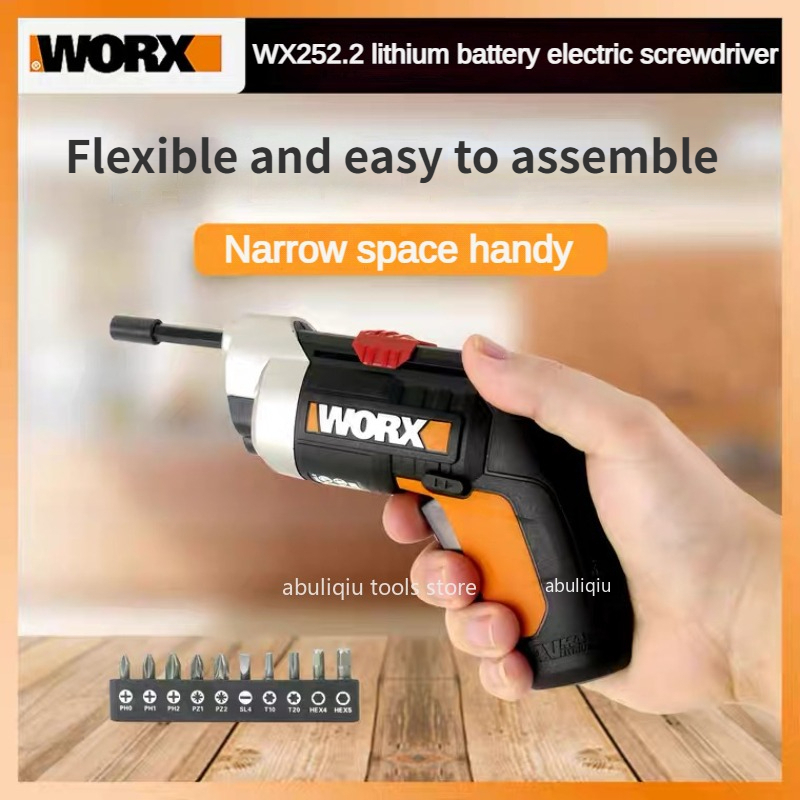 Worx WX252.2 Set obeng listrik - Electric Screwdriver Rechargeable Usb ulasan dan harga