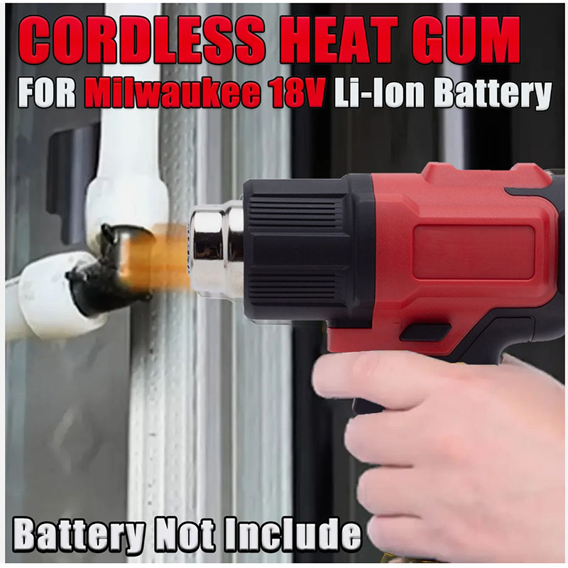 Pistol Panas Tanpa Kabel Kompa - Cordless Heat Gun For Shrink Tubing ulasan dan harga