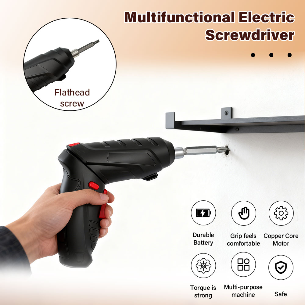 Set Obeng Listrik Tanpa Kabel  - Electric Screwdriver Rechargeable Usb ulasan dan harga