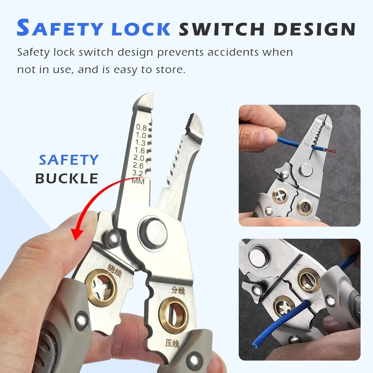 Alat pengupas kawat elektrik,  - Automatic Wire Stripper Cutter ulasan dan harga