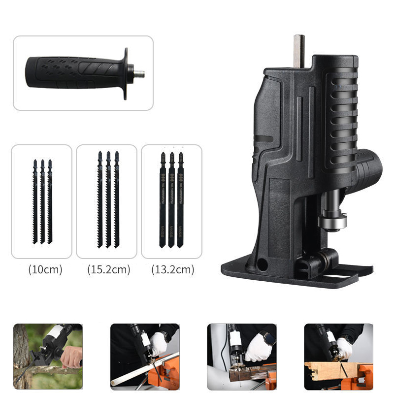 Bor Listrik Genggam ke Gergaji - Reciprocating Saw Attachment Drill ulasan dan harga