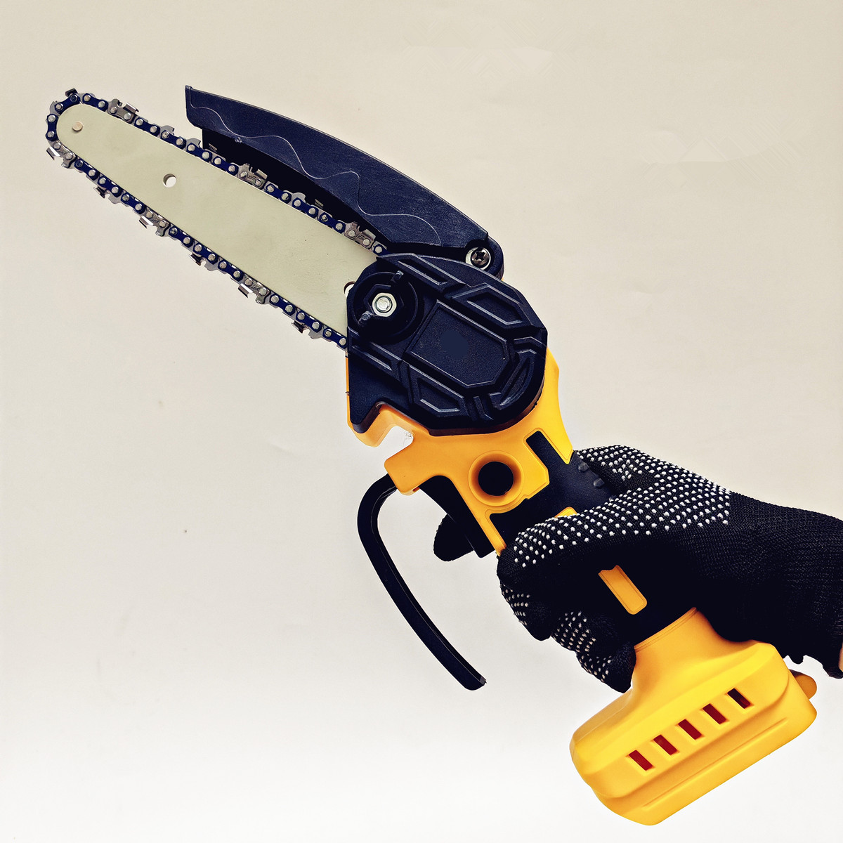 Gergaji mesin nirkabel baterai - Mini Electric Chainsaw 6 Inch ulasan dan harga