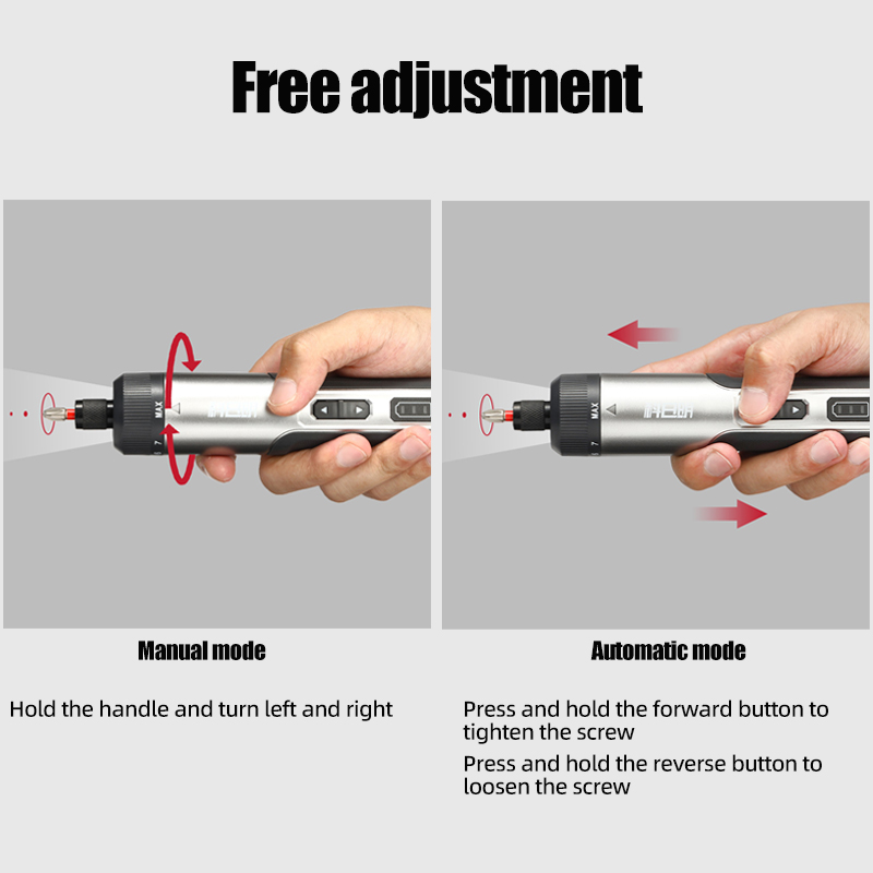 Set Mata Obeng Elektrik Tanpa  - Electric Screwdriver Rechargeable Usb ulasan dan harga
