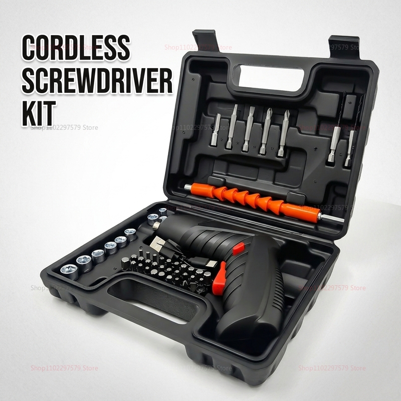 47Pcs Set Obeng Listrik Isi Ul - Electric Screwdriver Rechargeable Usb ulasan dan harga