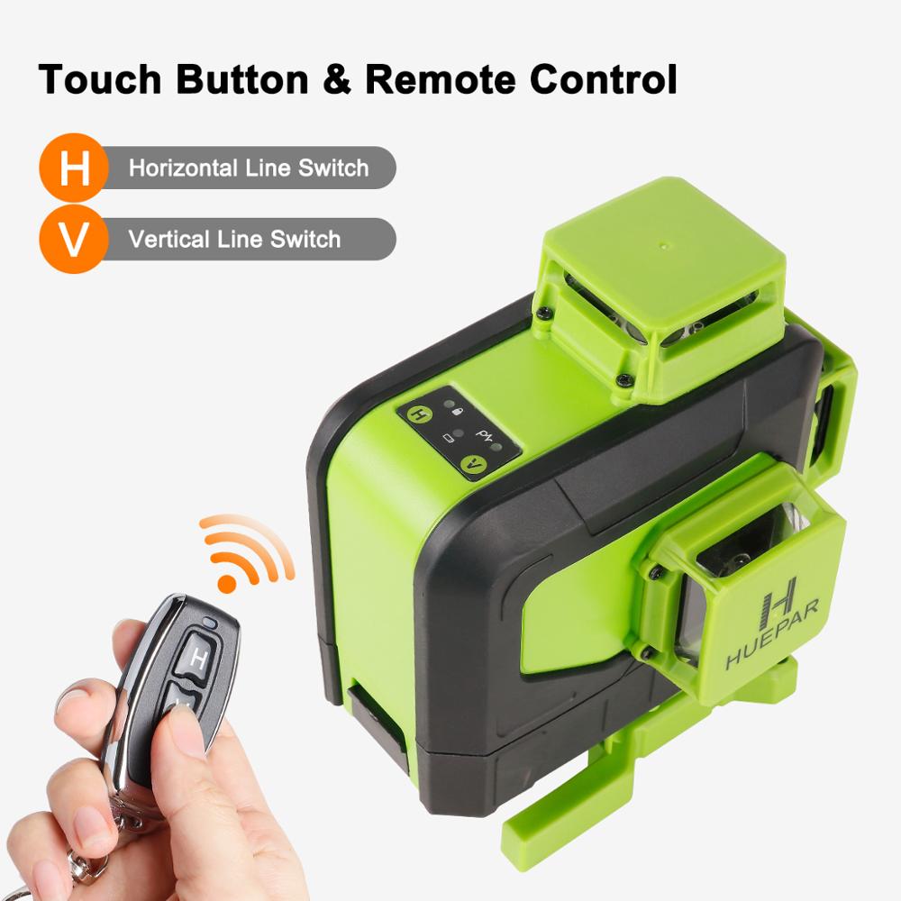 Huepar Level Laser 4D 16 garis - Laser Level 16 Lines 4D Green ulasan dan harga