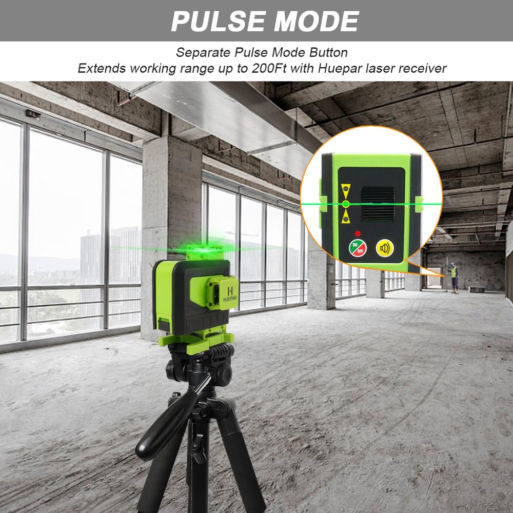 Huepar Level Laser 4D 16 garis - Laser Level 16 Lines 4D Green ulasan dan harga