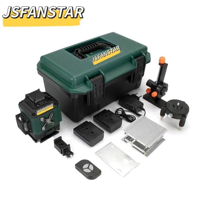 Alat Laser Level 4D Hijau 16 G - Laser Level 16 Lines 4D Green ulasan dan harga