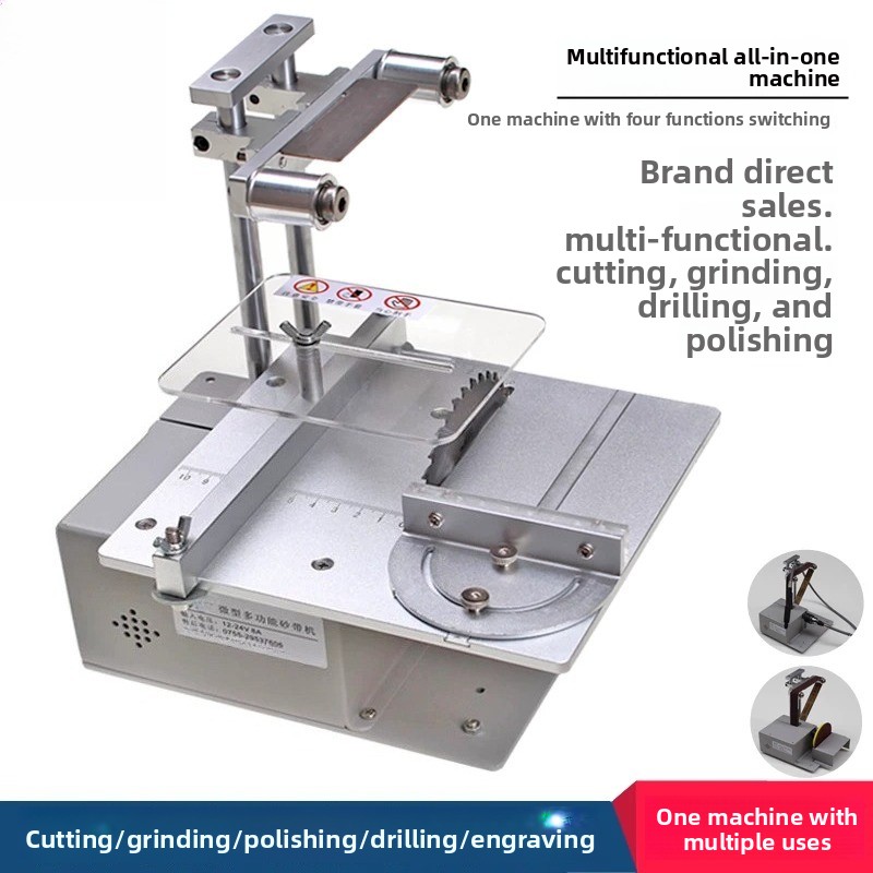 Gergaji meja multifungsi untuk - Mini Table Saw For Woodworking ulasan dan harga
