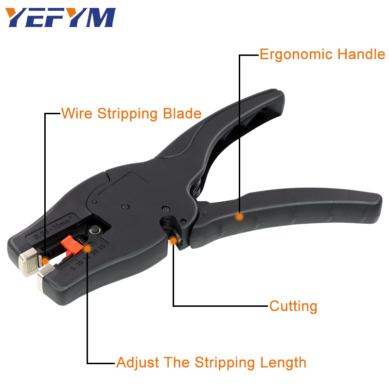 Pengupas kawat dan pemotong ot - Automatic Wire Stripper Cutter ulasan dan harga