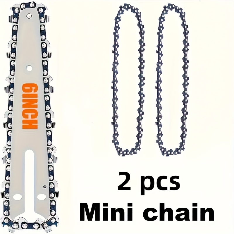 2 Buah Rantai Gergaji Mesin 6  - Mini Electric Chainsaw 6 Inch ulasan dan harga