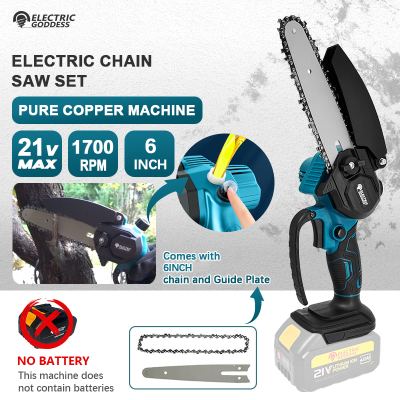 Gergaji Rantai Listrik Mini Ta - Mini Electric Chainsaw 6 Inch ulasan dan harga