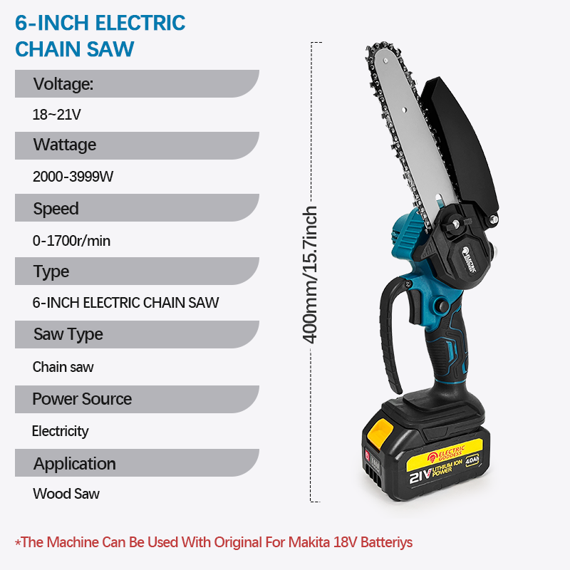 Gergaji Rantai Listrik Mini Ta - Mini Electric Chainsaw 6 Inch ulasan dan harga