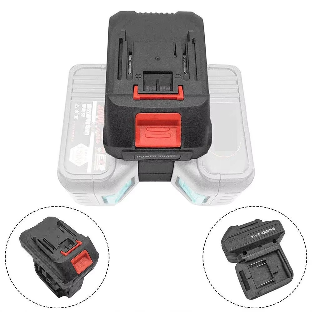 Konverter Baterai 2 In 1 untuk - Brushless Cordless Electric Drill 18V ulasan dan harga