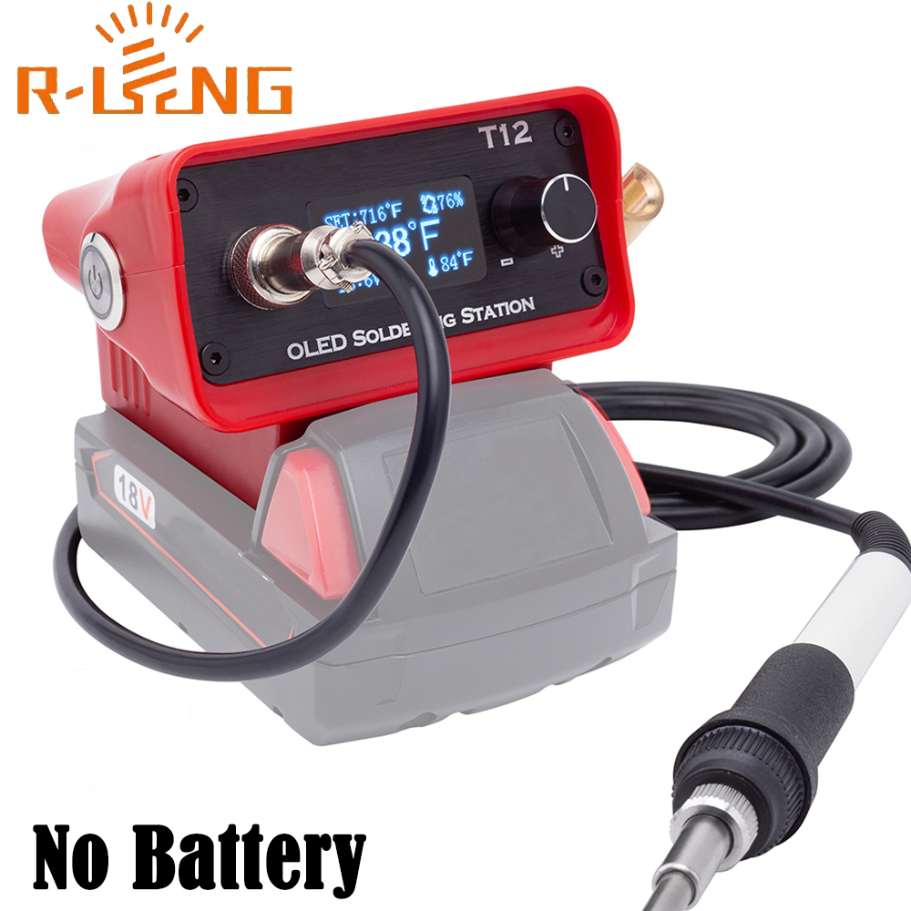 Stasiun besi solder T12 OLED S - Digital Soldering Station T12 ulasan dan harga