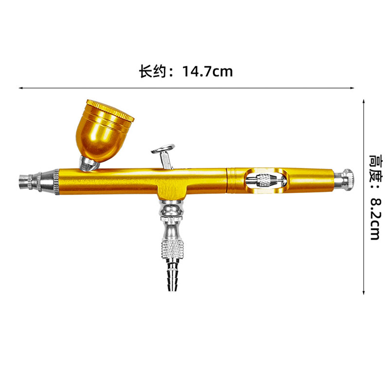 Airbrush Dual Action 0.3mm den - Airbrush Kit With Mini Compressor ulasan dan harga