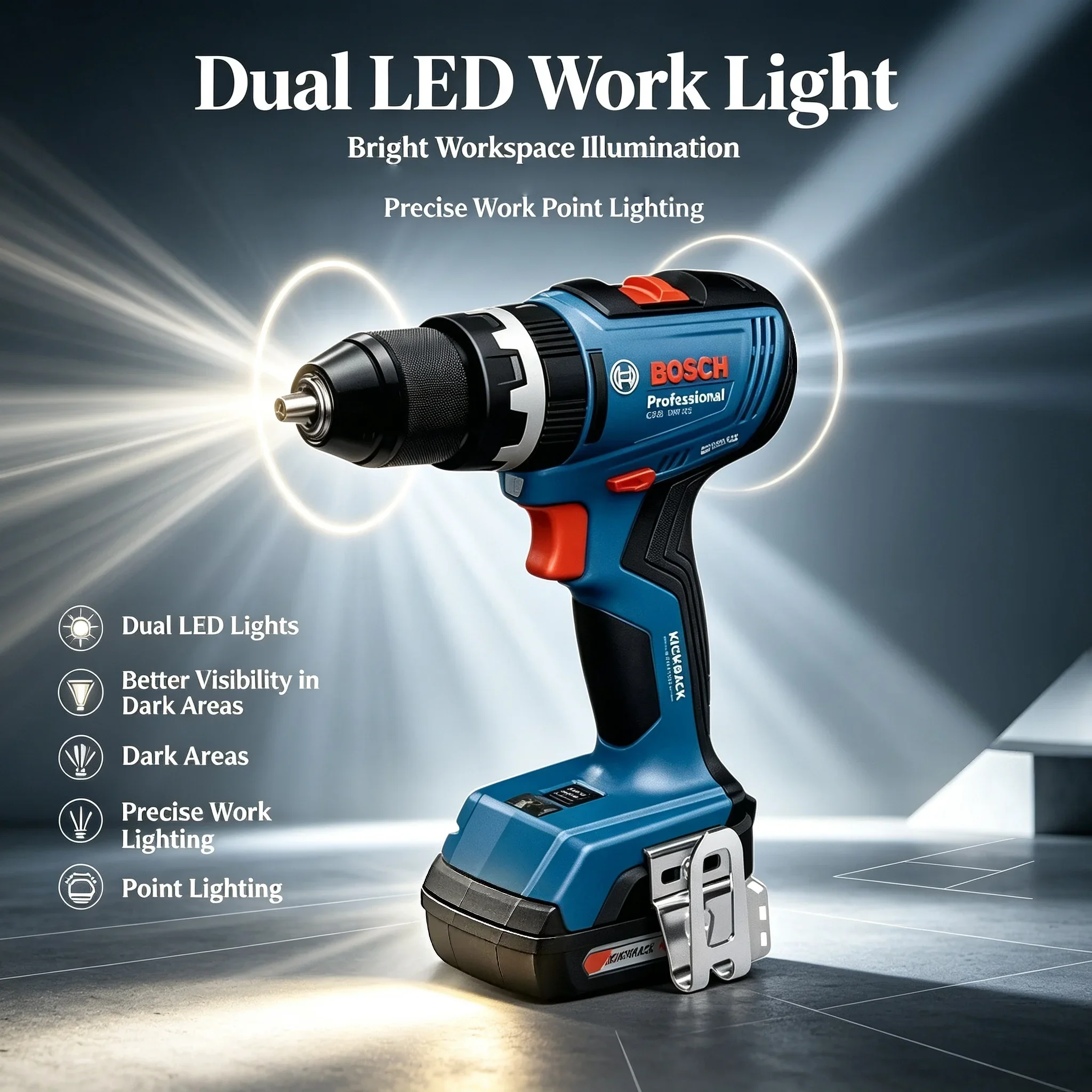 BOSCH GSB 18V-65 Bor/Obeng Tan - Brushless Cordless Electric Drill 18V ulasan dan harga