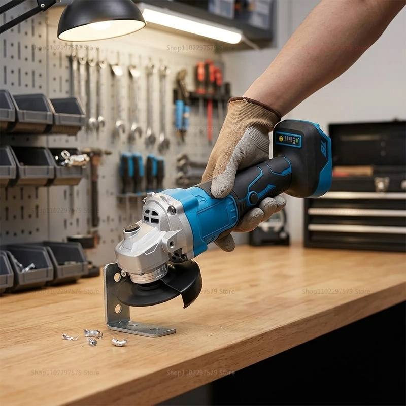 Gerinda Sudut Tanpa Kabel Tanp - Brushless Angle Grinder Battery Powered ulasan dan harga