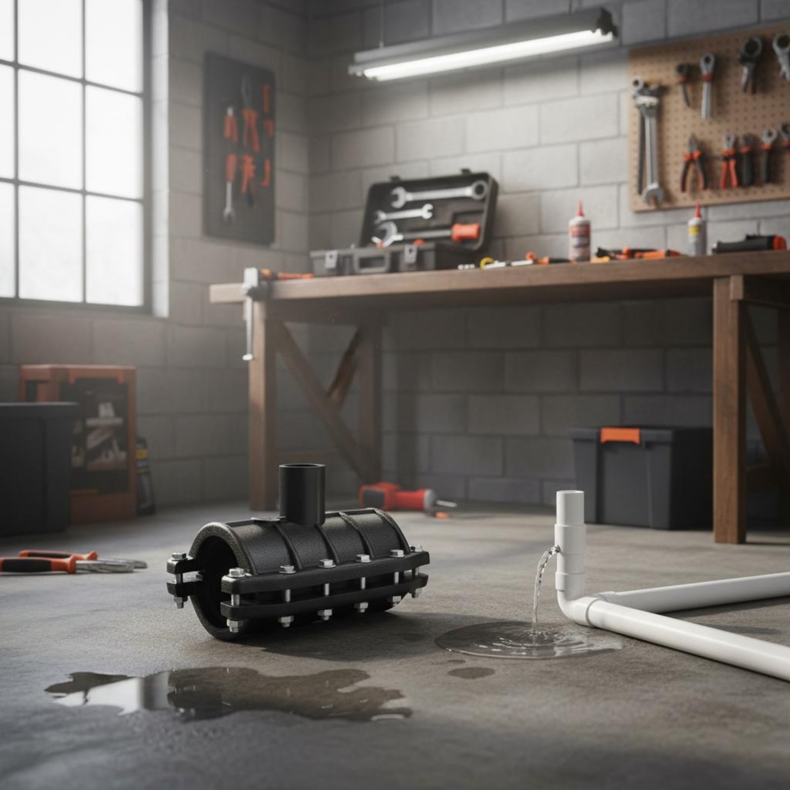 Perbaikan Cepat Konektor Pipa  - Plumbing ulasan dan harga