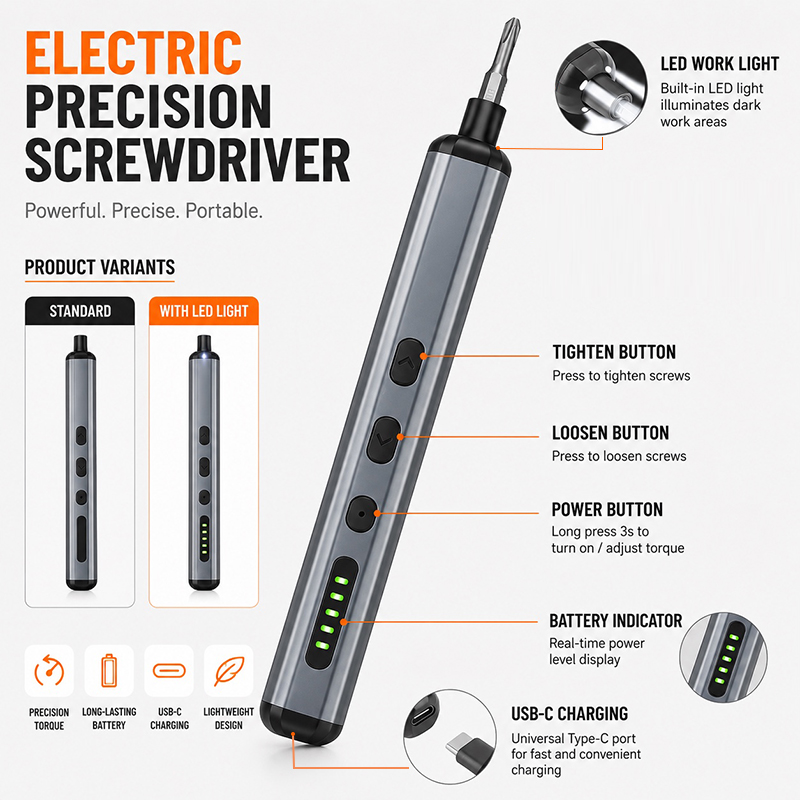 Set Obeng Elektrik Presisi 68  - Electric Screwdriver Rechargeable Usb ulasan dan harga