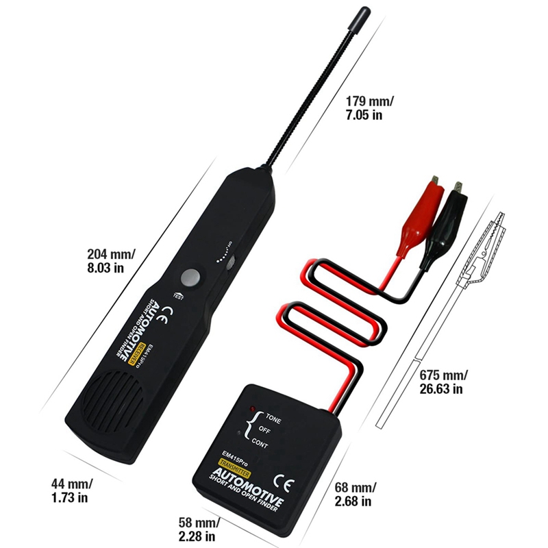 Alat Diagnostik Pemindai EM415 - Power Tools ulasan dan harga