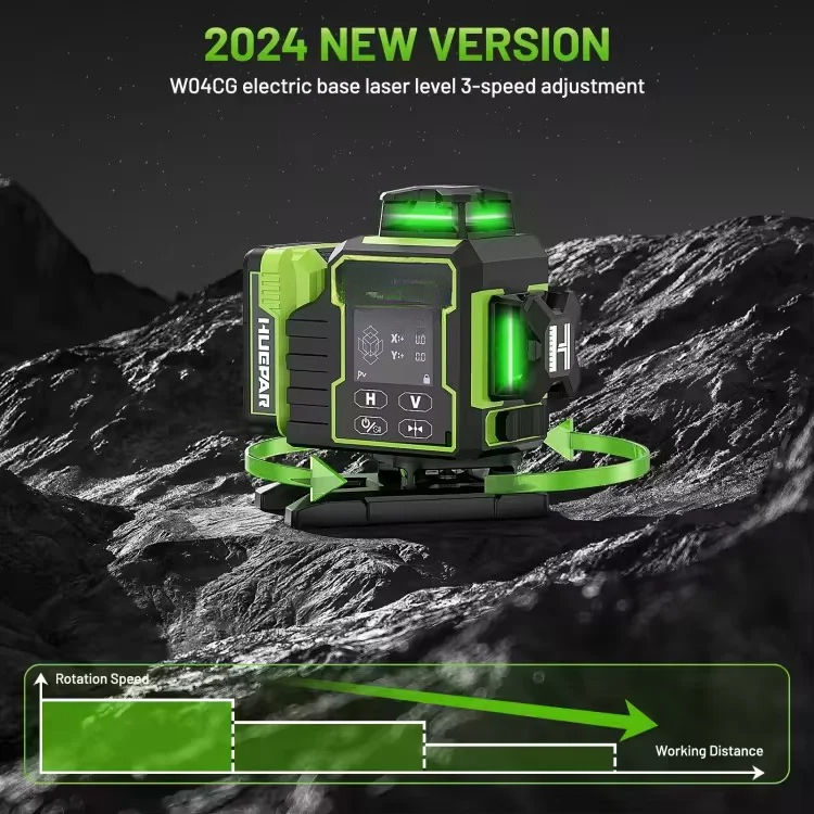 W04CG 4D 16 Garis sinar hijau  - Laser Level 16 Lines 4D Green ulasan dan harga