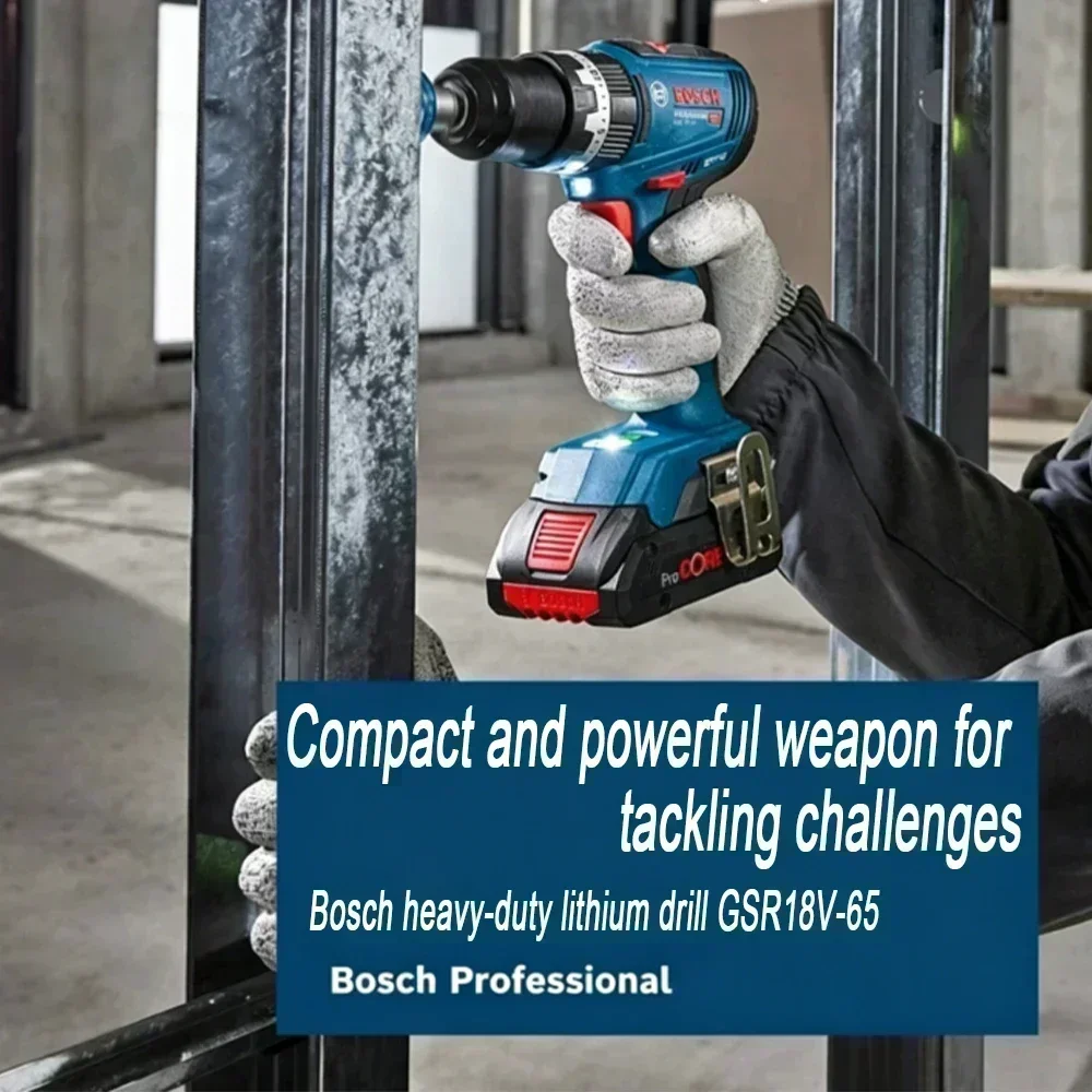 Bosch GSR 18V-65 Bor Tanpa Kab - Brushless Cordless Electric Drill 18V ulasan dan harga