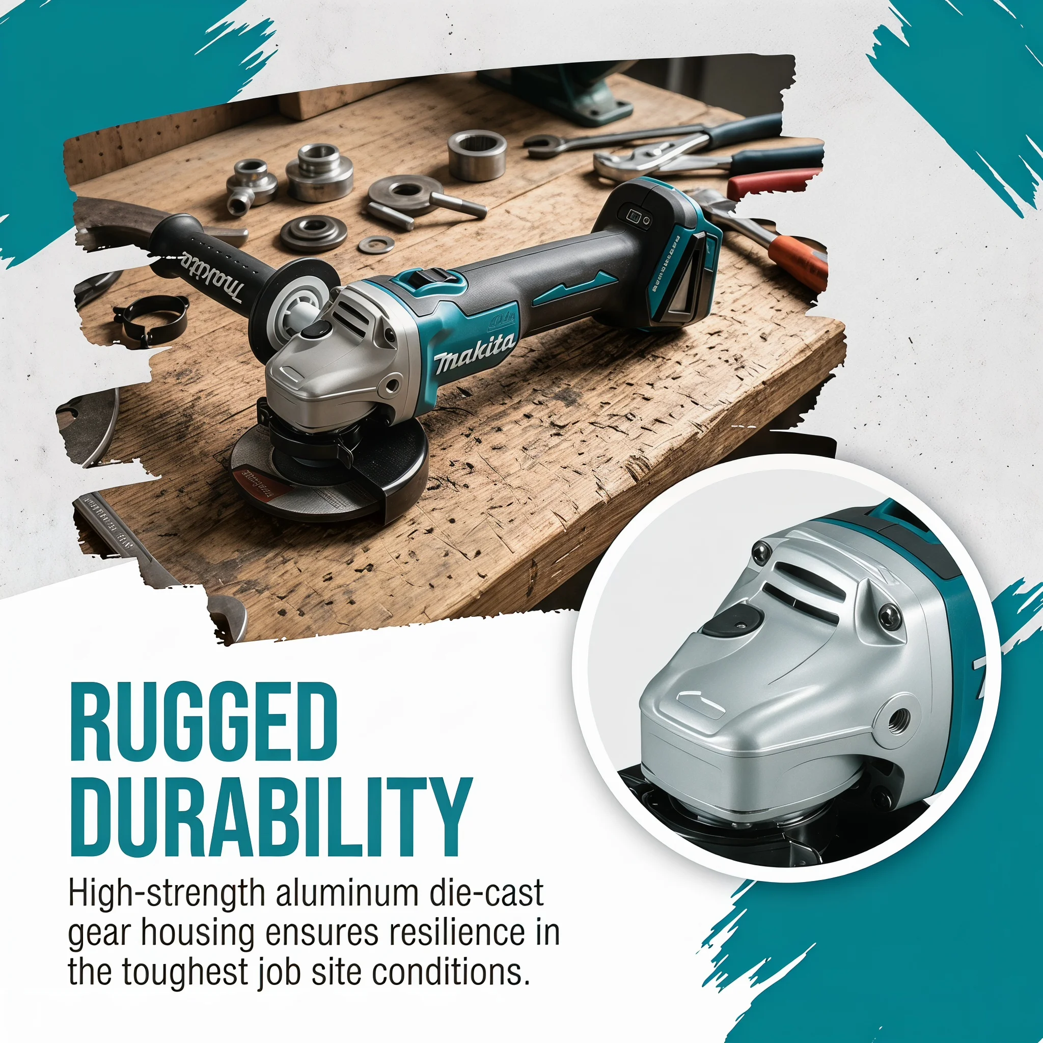 Mesin Gerinda Sudut Tanpa Kabe - Brushless Angle Grinder Battery Powered ulasan dan harga