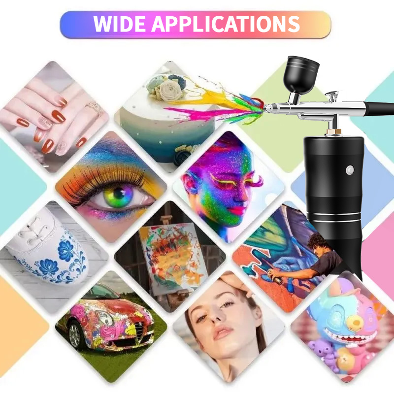 Kit Kompresor Udara Mini Sempr - Airbrush Kit With Mini Compressor ulasan dan harga
